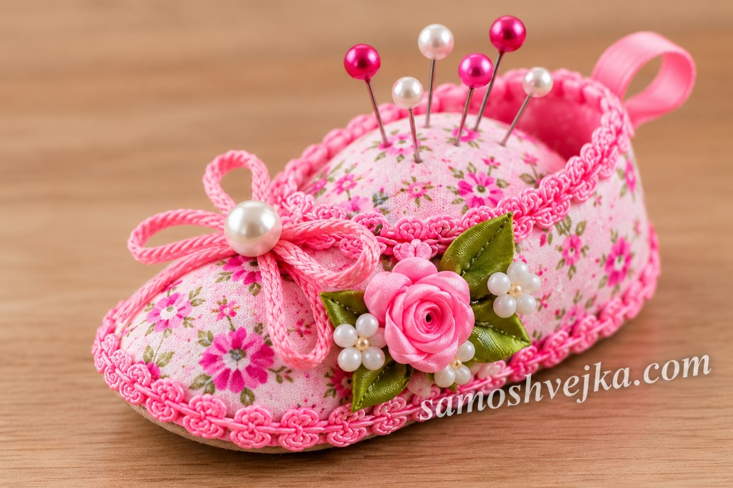игольница башмачок