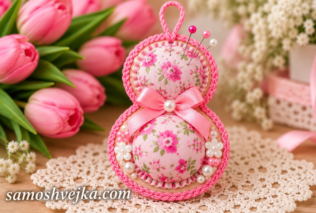 игольница восьмерка