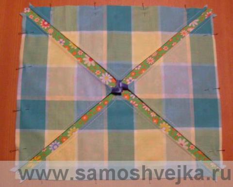 развивающая салфетка своими руками