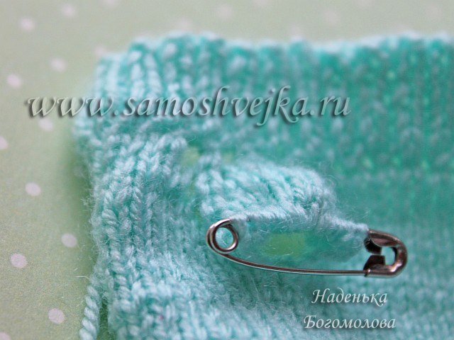 вяжем кофту кукле