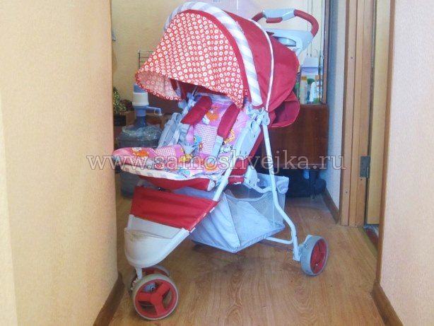 сшить козырек на коляску