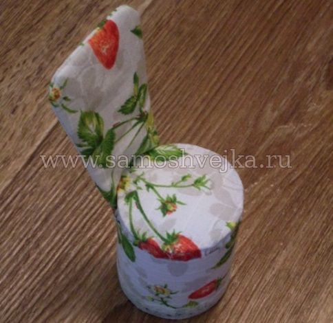 приклеить спинку к стулу
