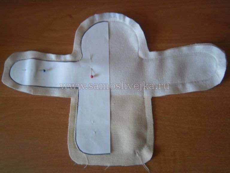 детали куклы пакетницы