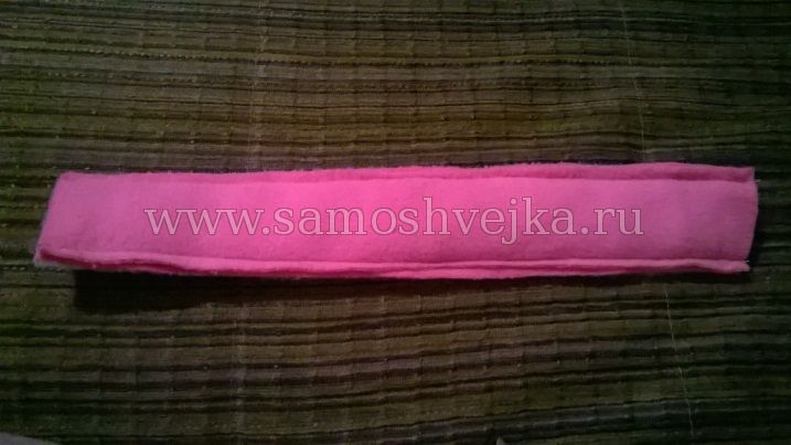 сшить ручки из флиса