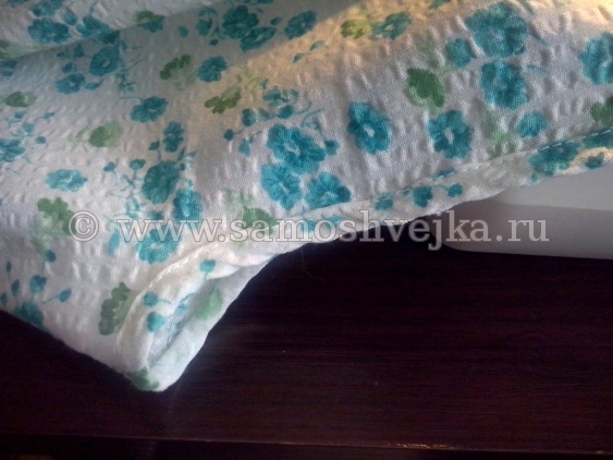 обработка края рукава