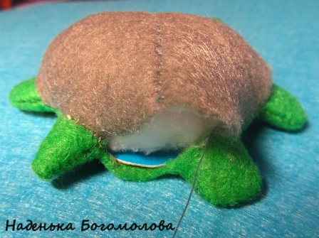 как сшить черепаху