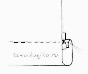 как подшить джинсы с сохранением края