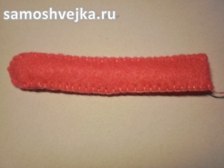 хвост кота из фетра