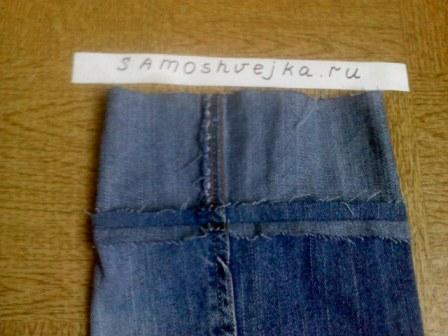 из брюк сделать капри