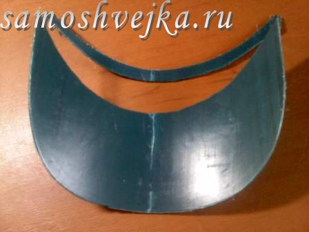как починить козырек на кепке