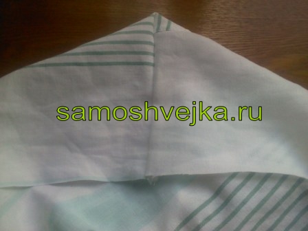 как сшить простынь на резинке