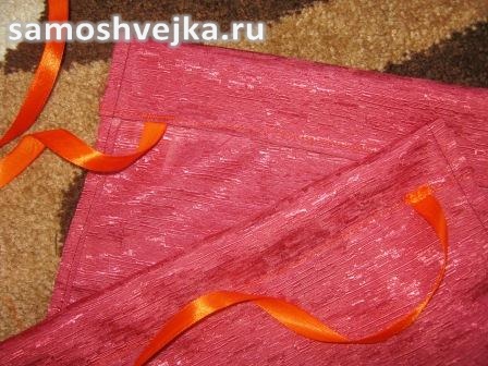 как сшить римские шторы