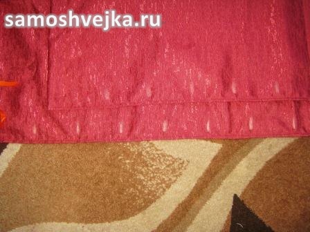 римские шторы процесс пошива