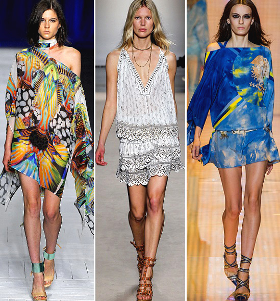 Just Cavalli, Isabel Marant, Versace