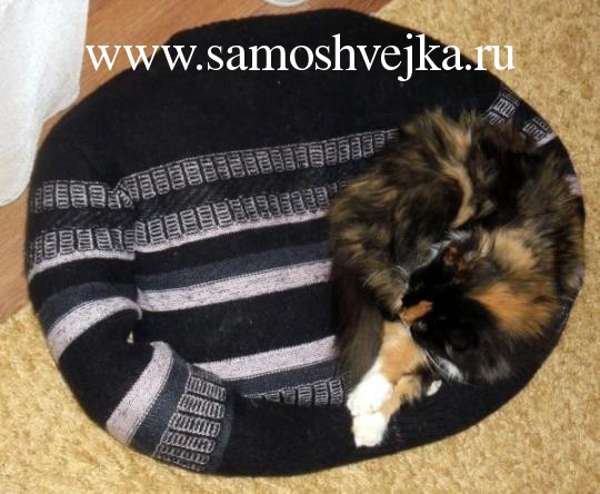лежанка для кота своими руками