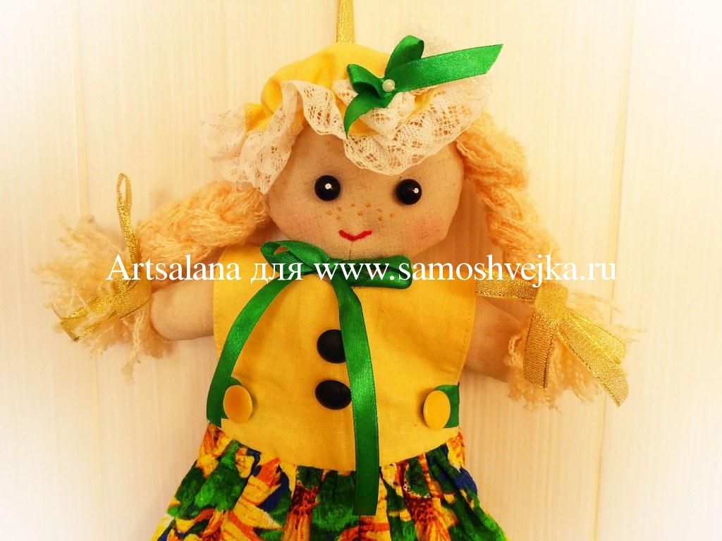 кукла полотенце